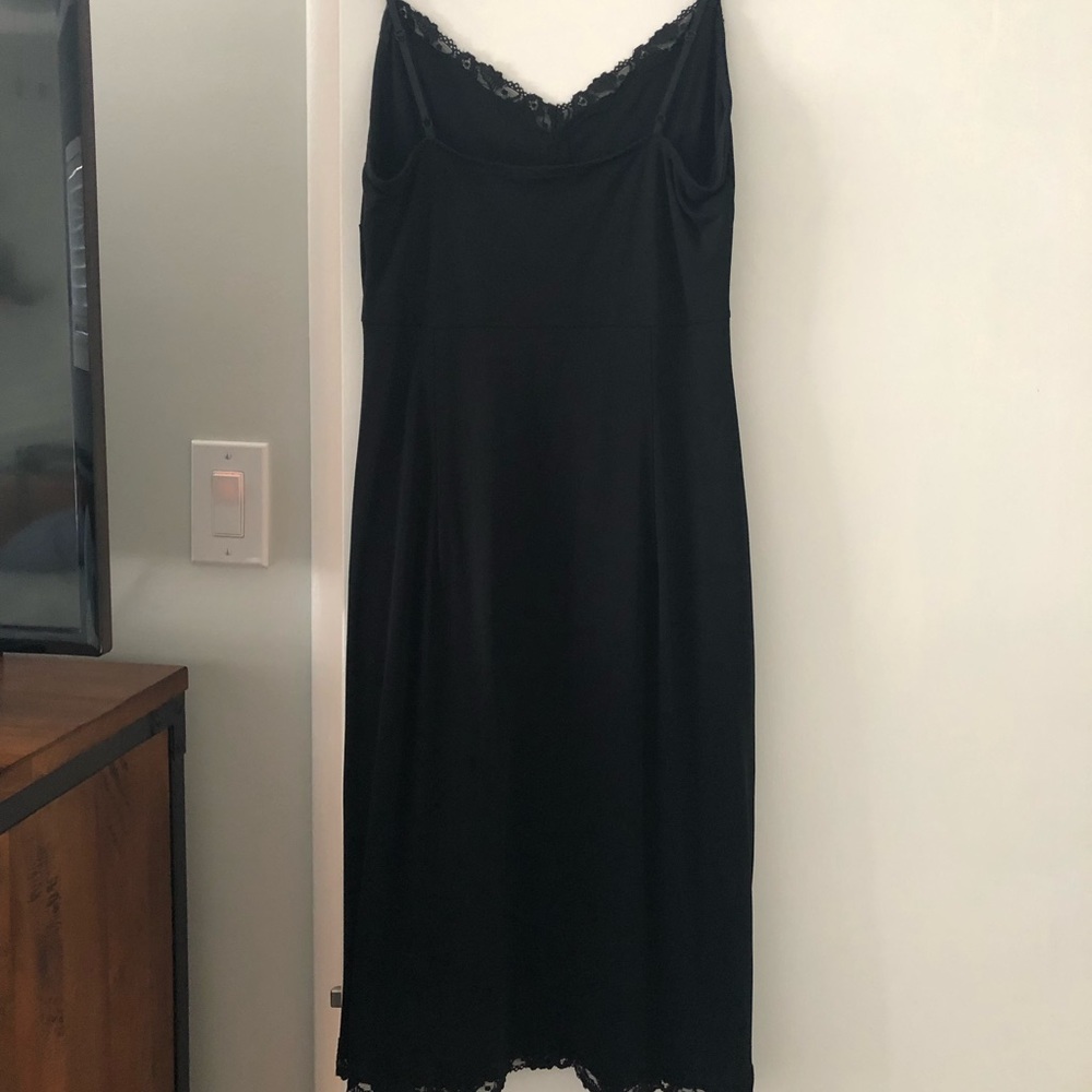 T length black dress